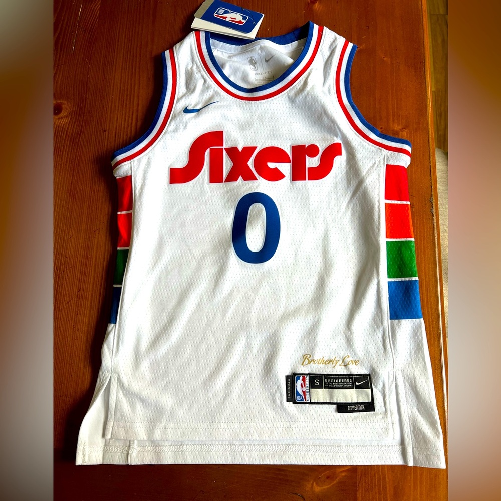 Sixers Maxey Jersey- new with tags! Youth small